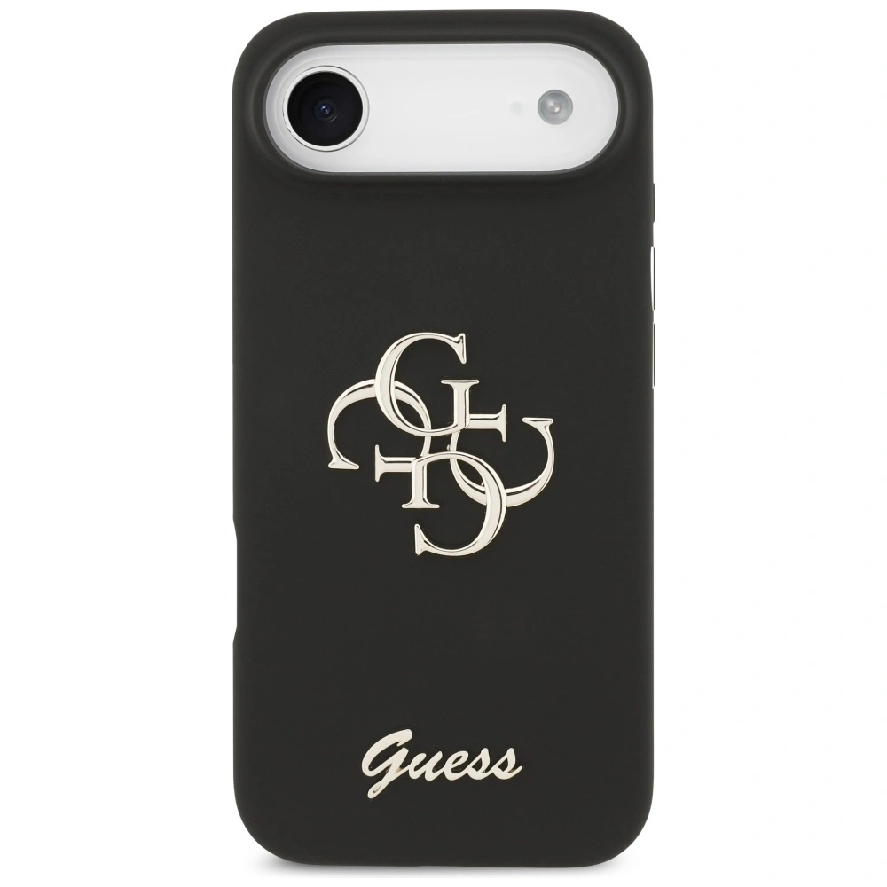 Kryt Guess Silicone Big 4G Script Apple iPhone Air black