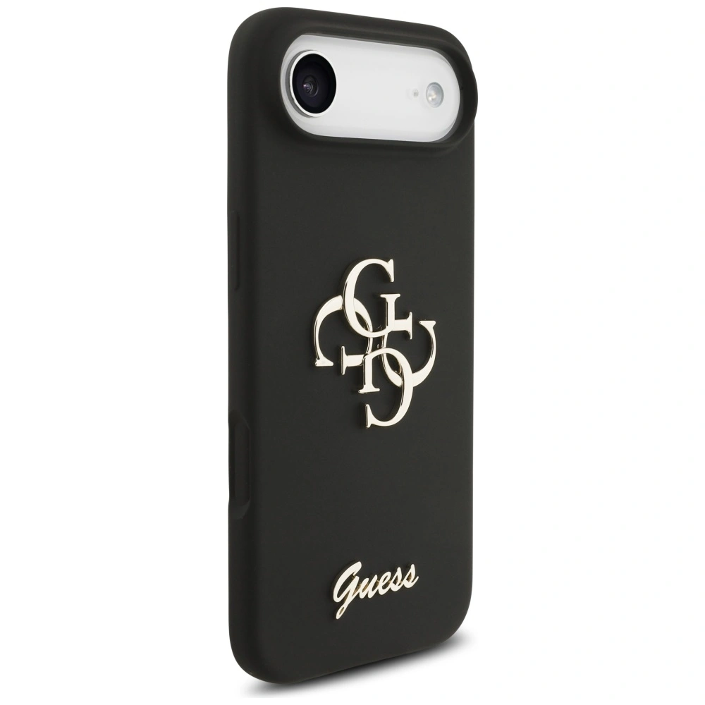Kryt Guess Silicone Big 4G Script Apple iPhone Air black