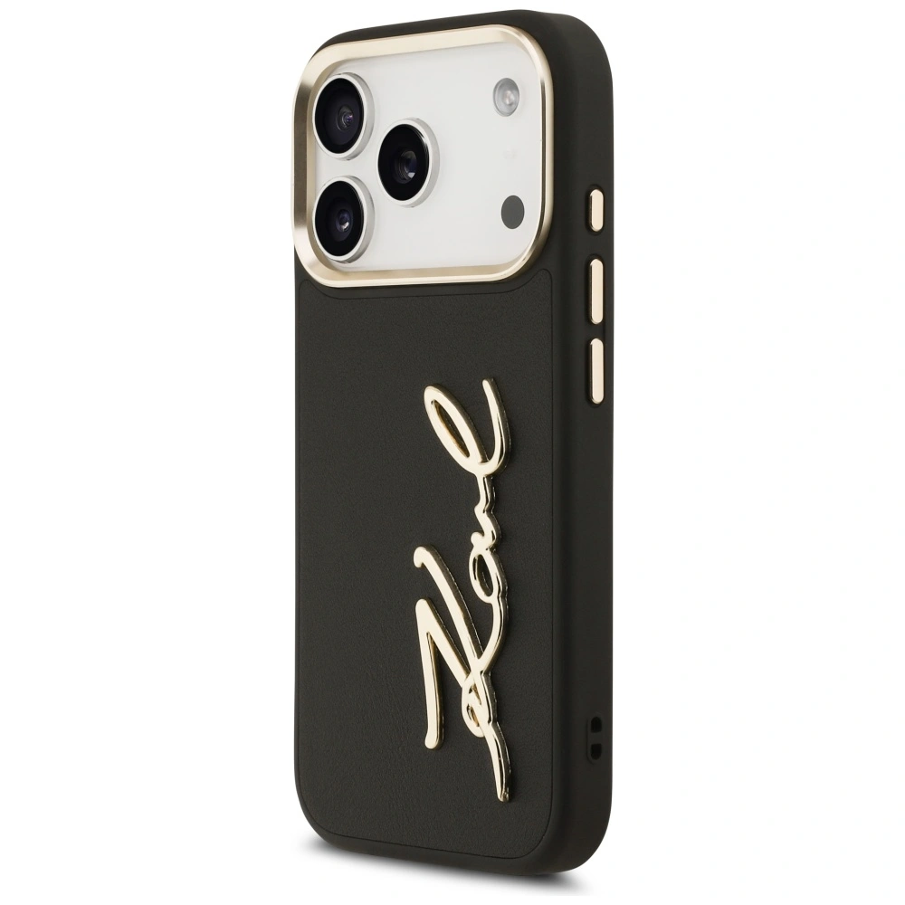 Kryt Karl Lagerfeld Karl Script Logo Apple iPhone 17 Pro black