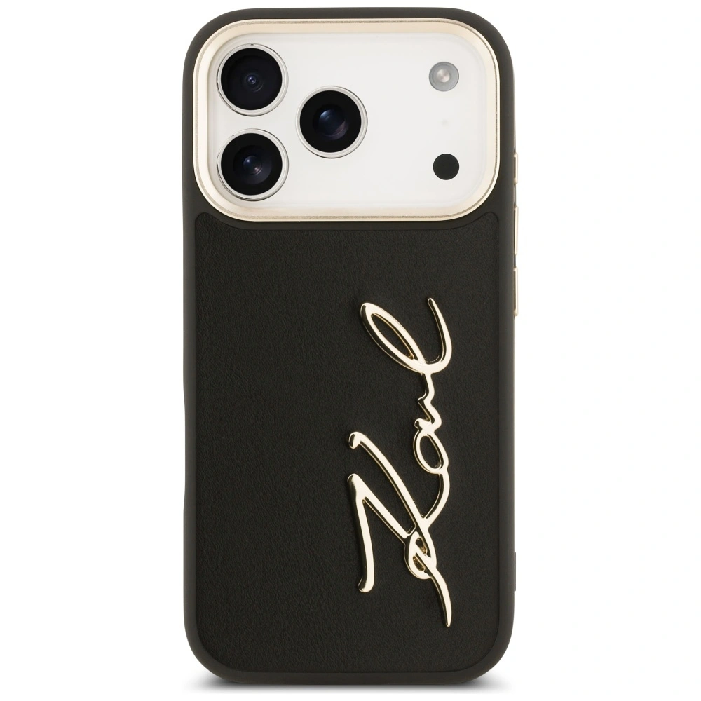 Kryt Karl Lagerfeld Karl Script Logo Apple iPhone 17 Pro black