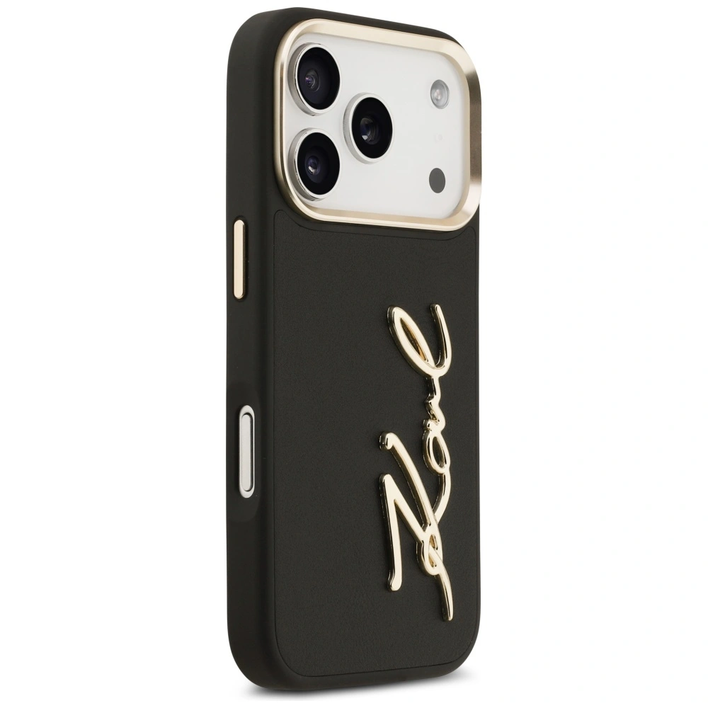 Kryt Karl Lagerfeld Karl Script Logo Apple iPhone 17 Pro black