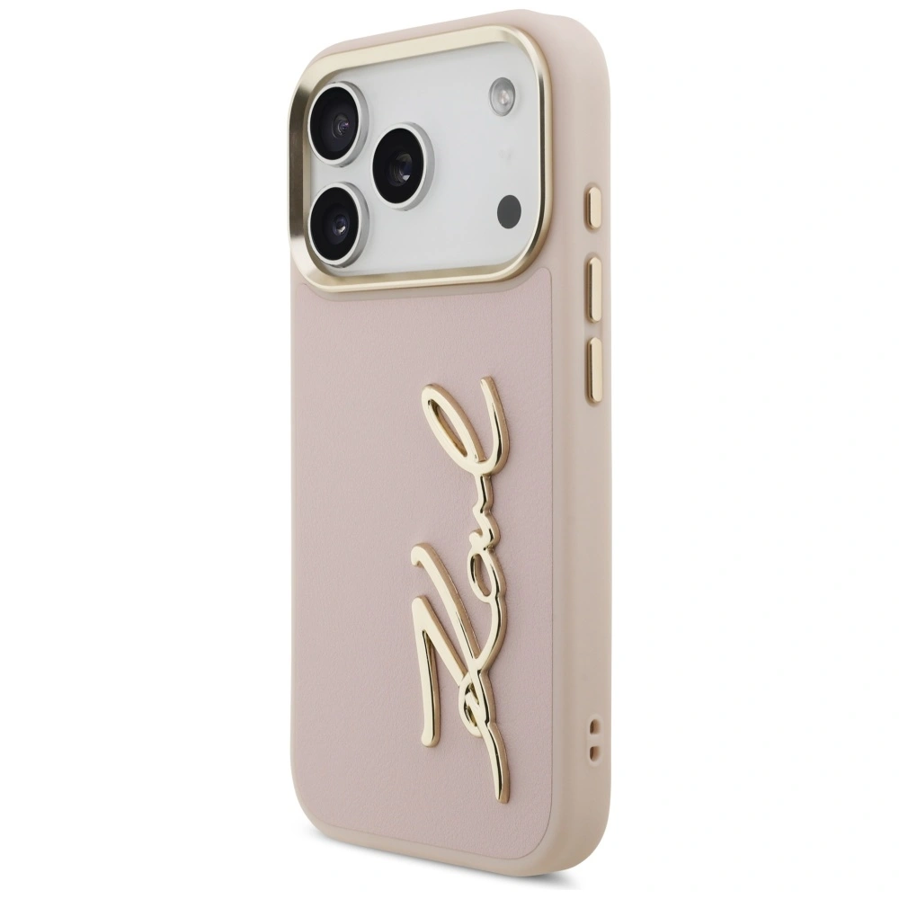 Kryt Karl Lagerfeld Karl Script Logo Apple iPhone 17 Pro pink