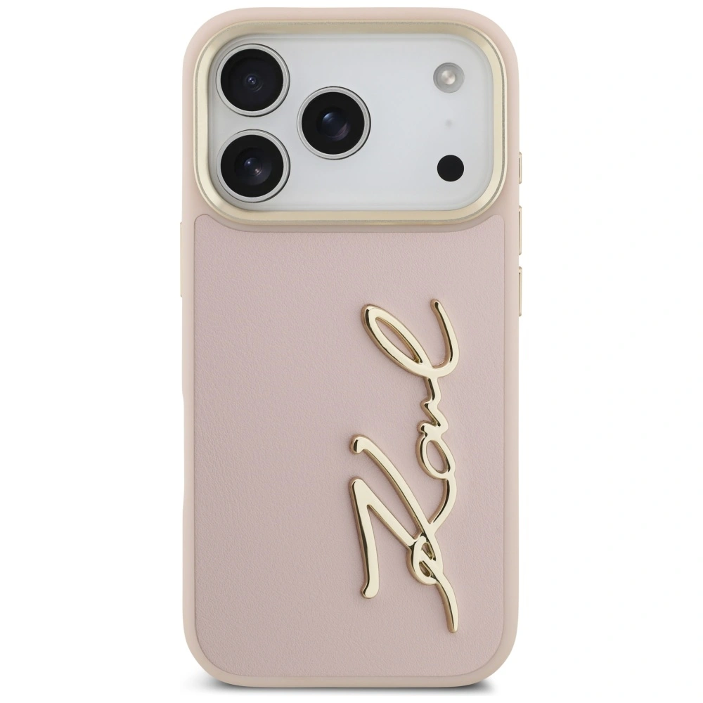 Kryt Karl Lagerfeld Karl Script Logo Apple iPhone 17 Pro pink