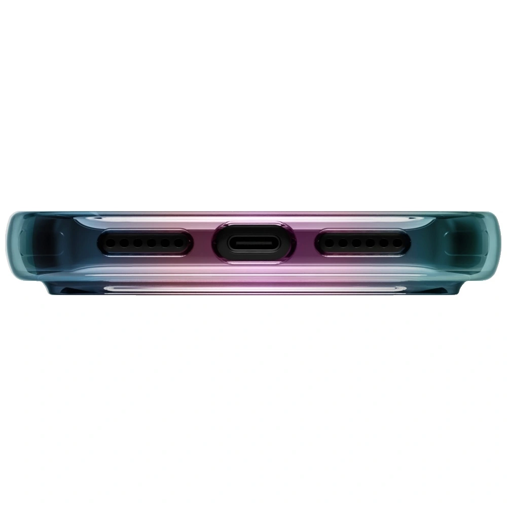 Kryt UNIQ Iridescia Apple iPhone 17 Pro Max MagClick Charging midnight quartz