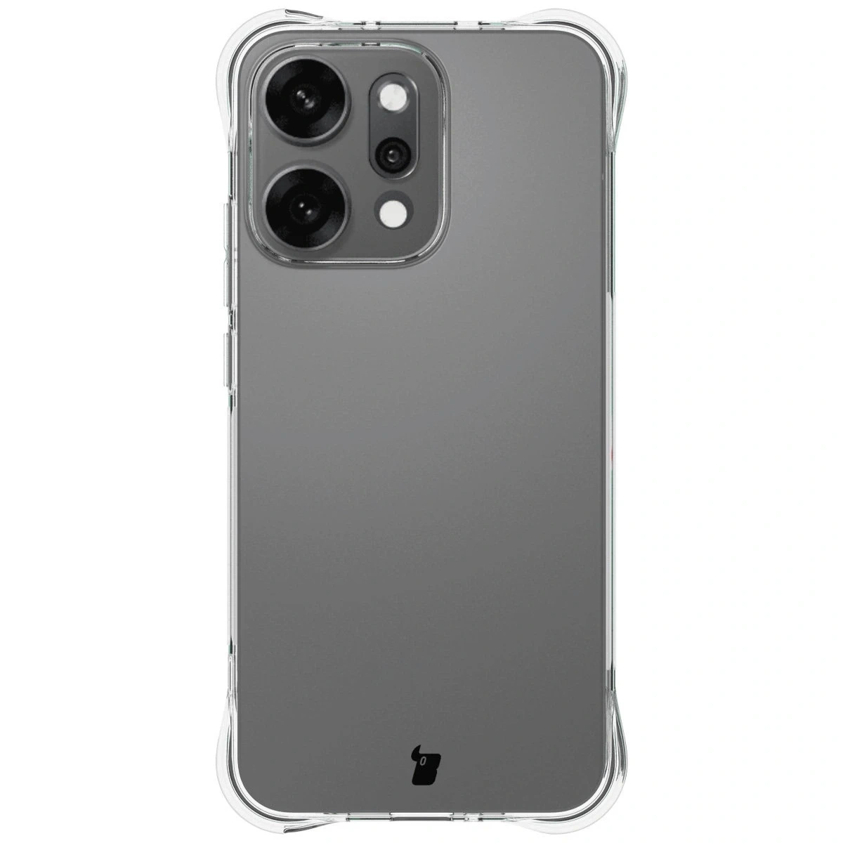 Kryt Bizon Case Clear Pack case + 2x screen film Oppo Reno 14