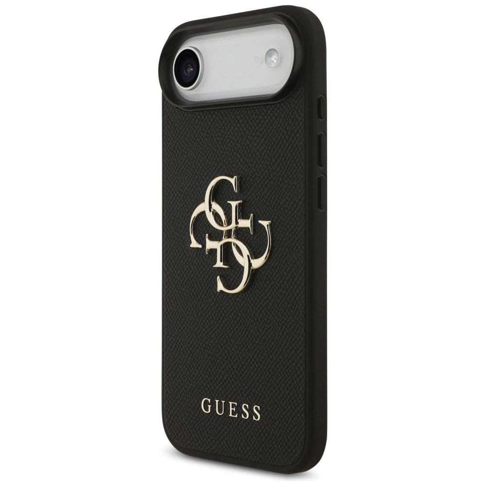 Kryt Guess Grained Big 4G & Classic Logo Apple iPhone Air black