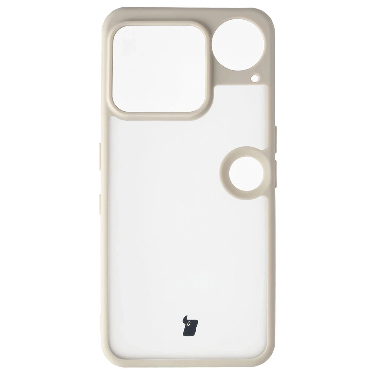 Kryt Bizon Case Angelo Nothing Phone (3) semi-transparent with a beige frame
