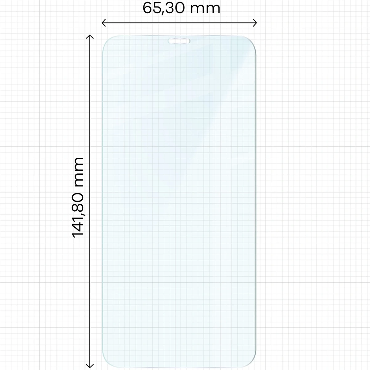 Ochranné sklo Bizon Glass Clear Duo iPhone 11 / XR [2 PACK]