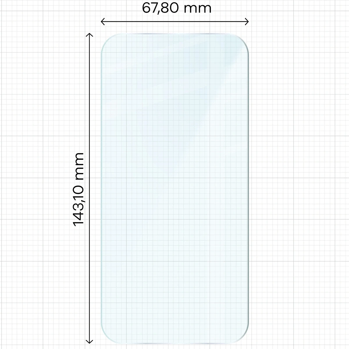 Ochranné sklo Bizon Glass Clear Duo iPhone 12 / 12 Pro [2 PACK]