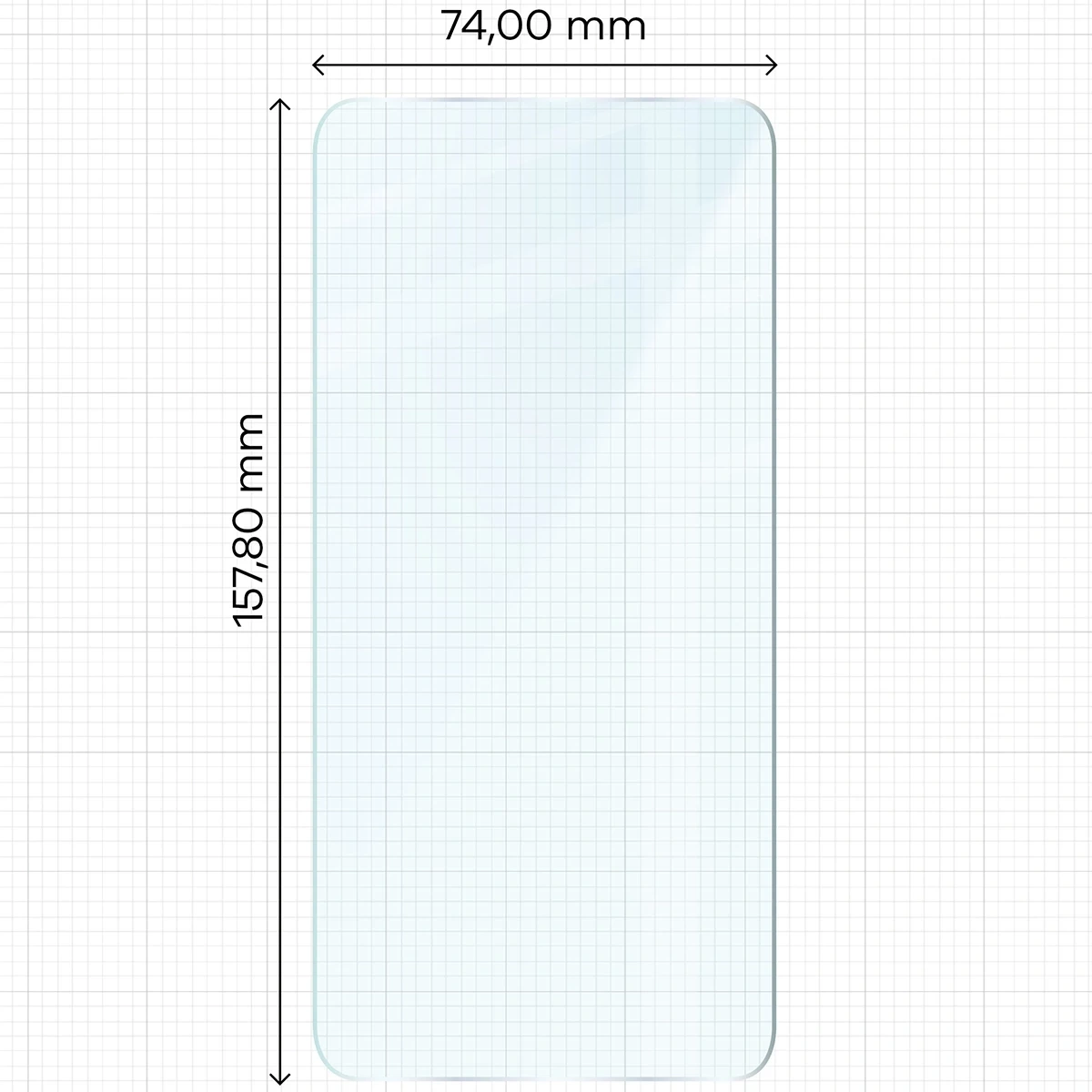 Ochranné sklo Bizon Glass Clear Duo Samsung Galaxy A55 5G [2 PACK]