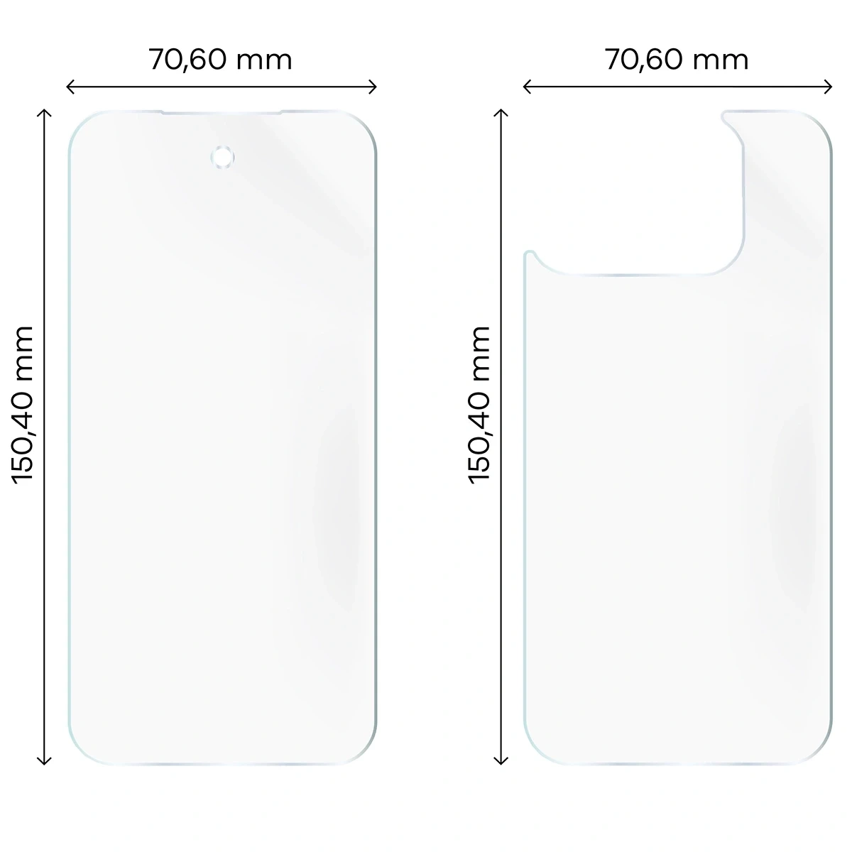 Ochranné sklo Bizon Glass Hydrogel Pack Google Pixel 10 Pro Fold