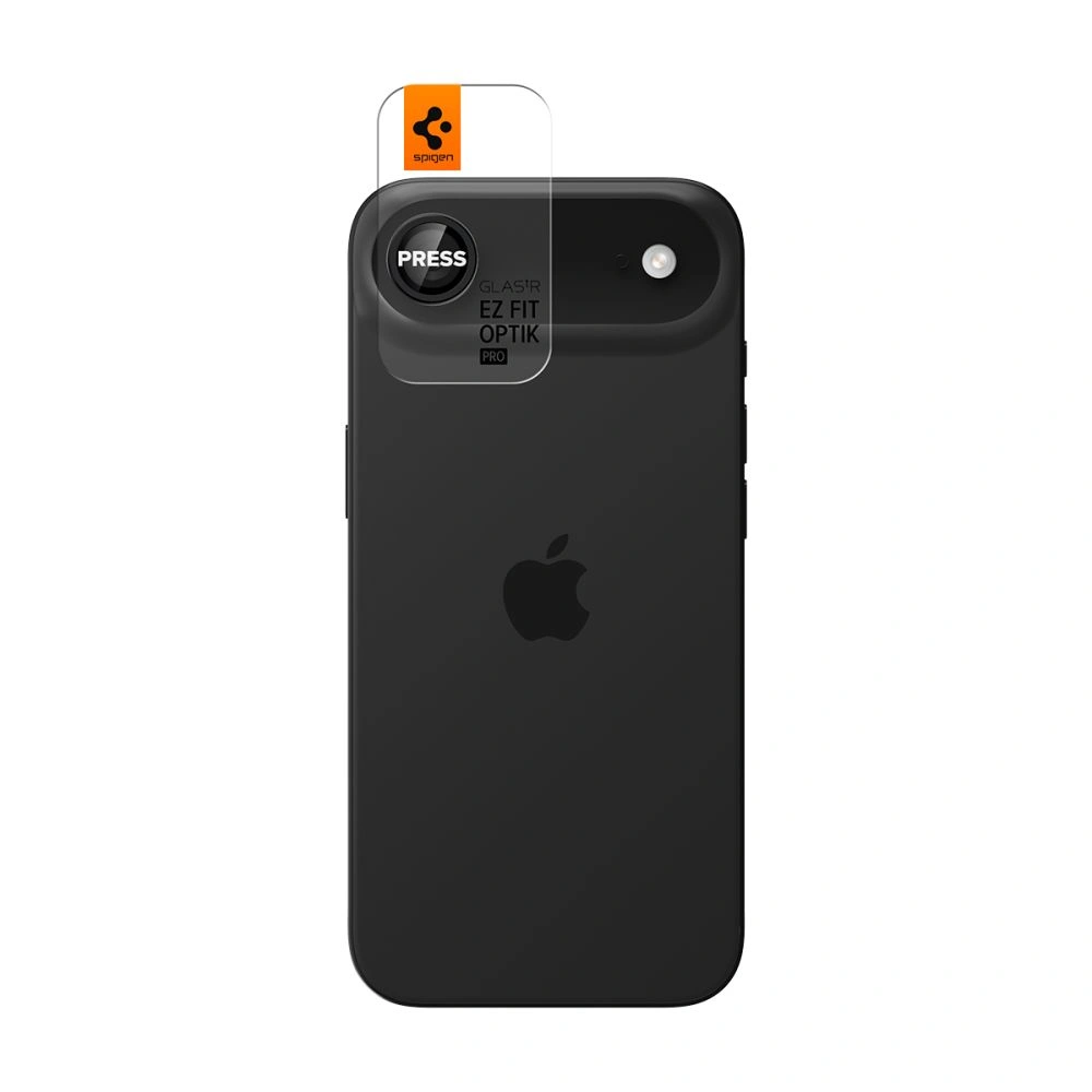 Kryt Spigen Optik Pro Glas.tr ez Fit Camera Protector Apple iPhone Air Black [2 PACK]