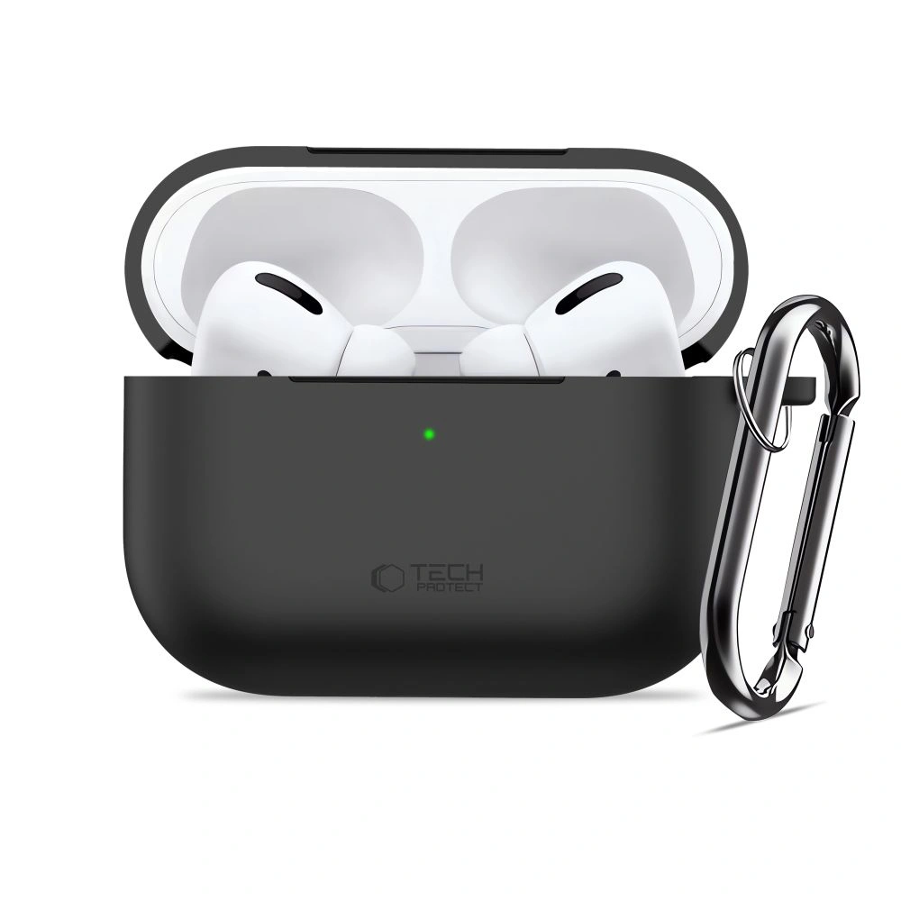 Kryt Tech-Protect Silicone Hook Apple AirPods Pro 3 Black