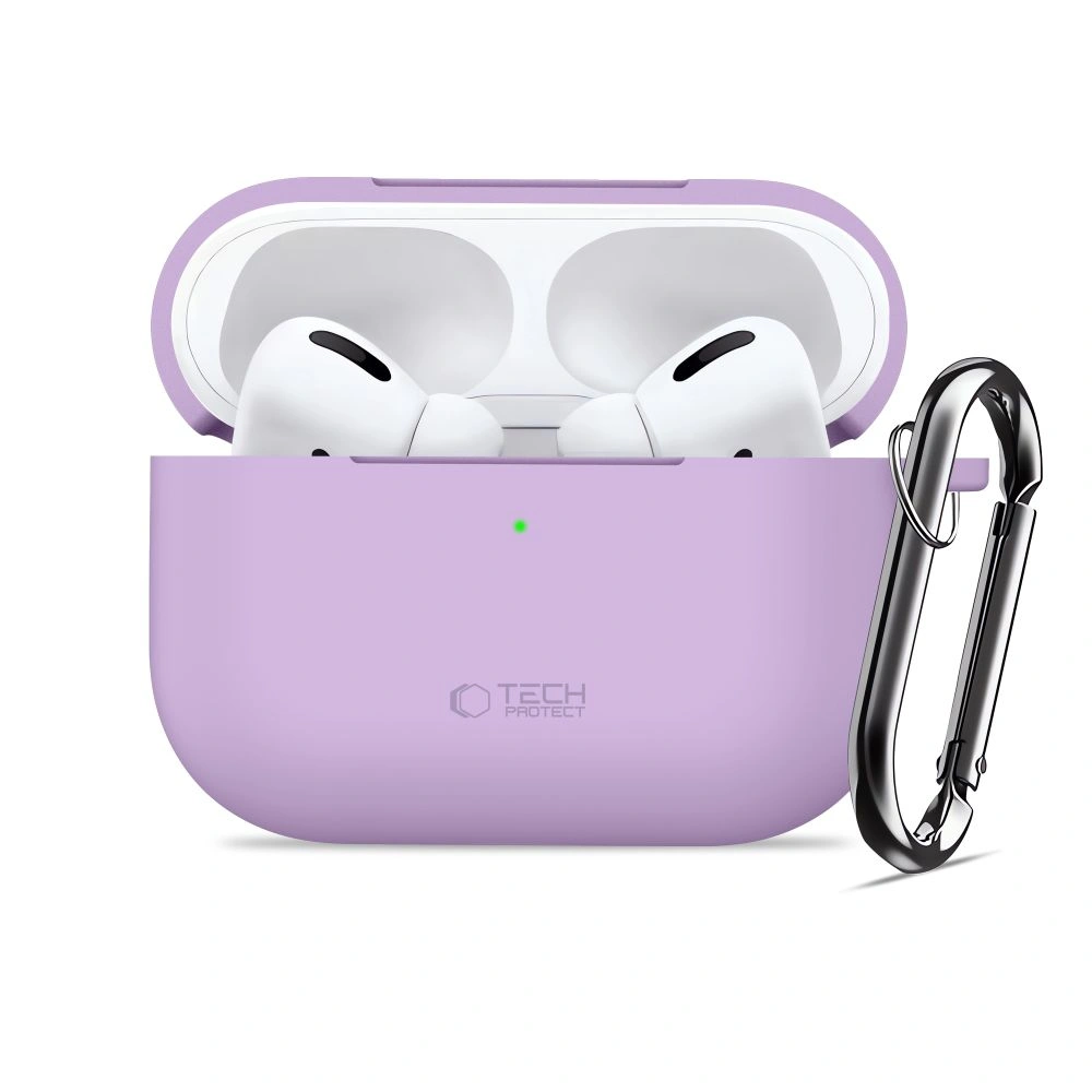 Kryt Tech-Protect Silicone Hook Apple AirPods Pro 3 Lavender