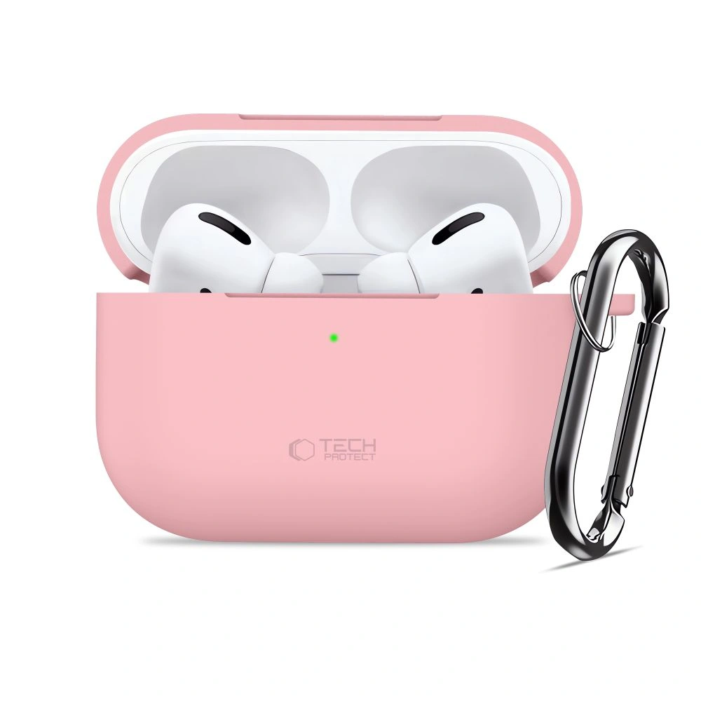 Kryt Tech-Protect Silicone Hook Apple AirPods Pro 3 Dusty Pink