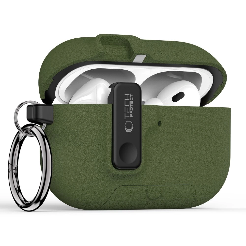 Kryt Tech-Protect Slim Hook Apple AirPods Pro 3 Olive Green