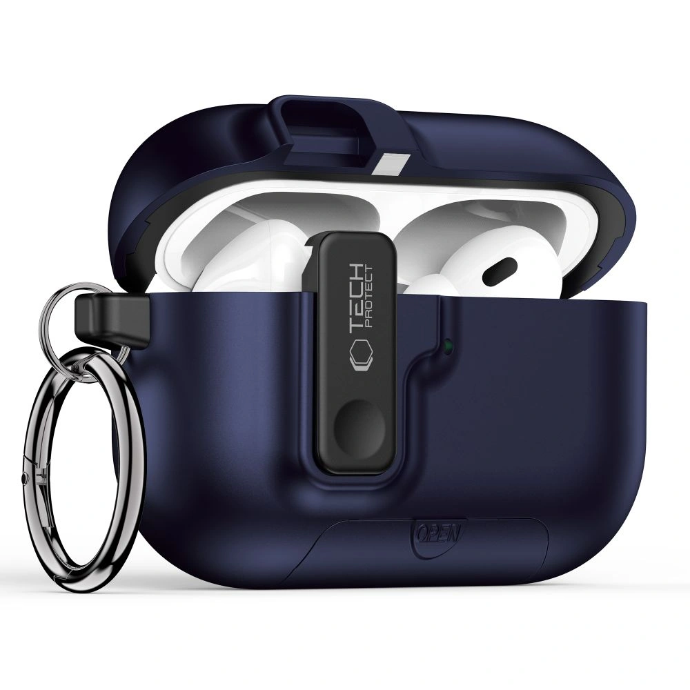 Kryt Tech-Protect Slim Hook Apple AirPods Pro 3 Navy Blue