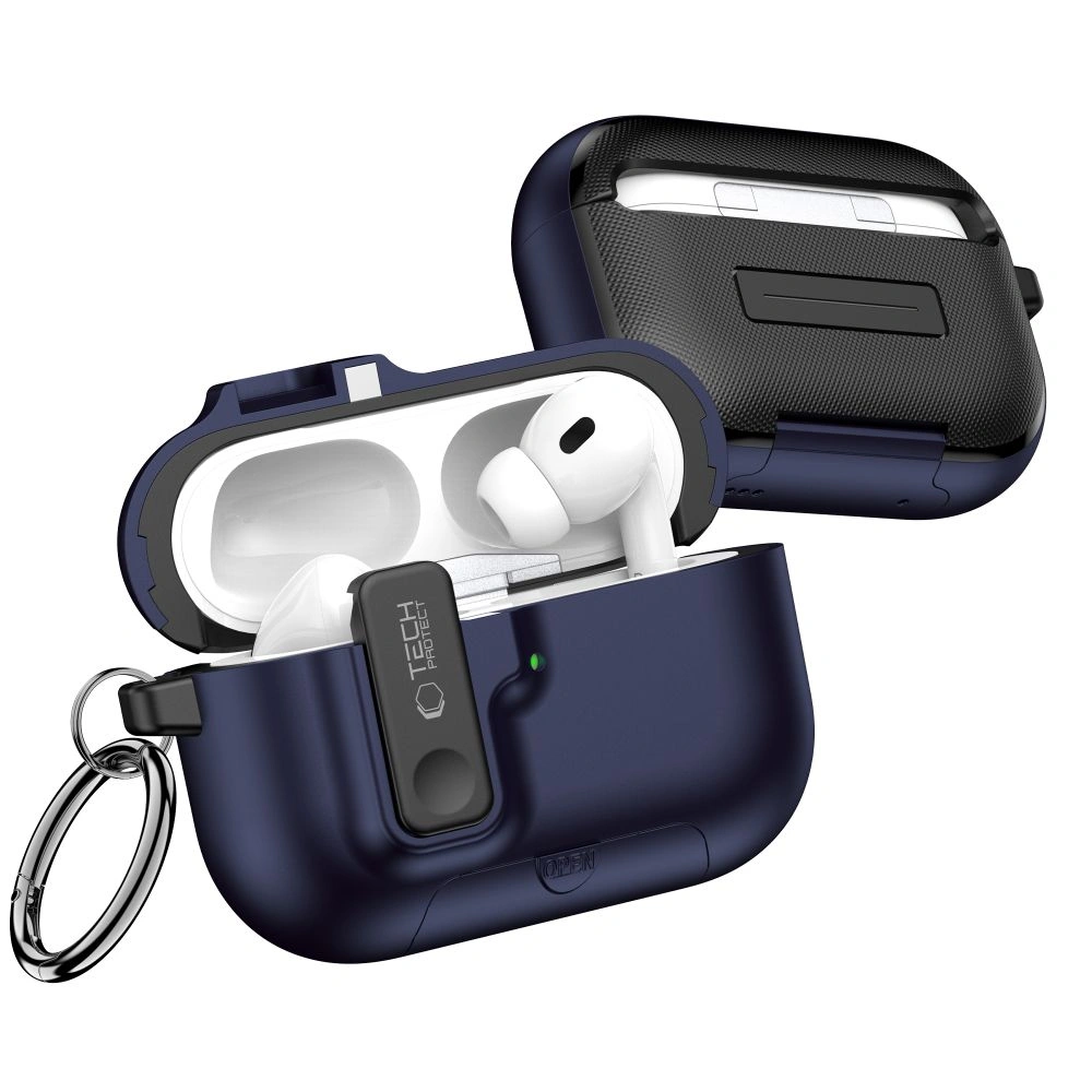 Kryt Tech-Protect Slim Hook Apple AirPods Pro 3 Navy Blue