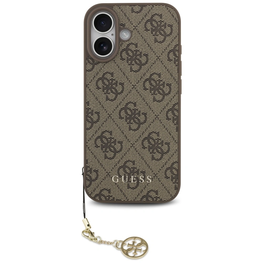Kryt Guess 4G Charms Collection MagSafe Apple iPhone 17 brown