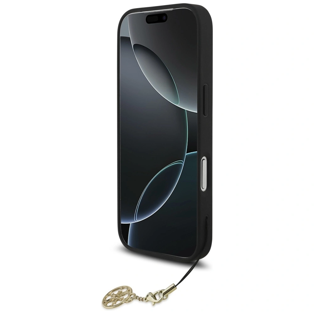 Kryt Guess 4G Charms Collection MagSafe Apple iPhone 17 Pro black