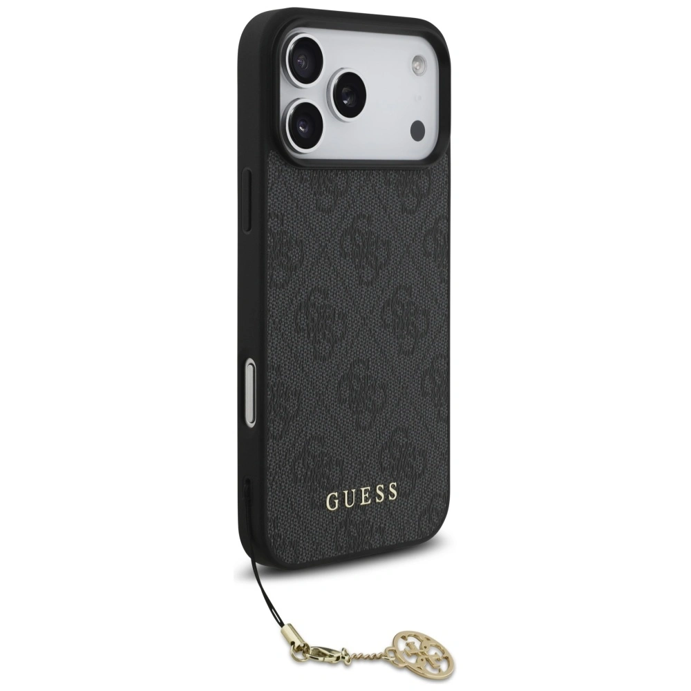 Kryt Guess 4G Charms Collection MagSafe Apple iPhone 17 Pro Max black