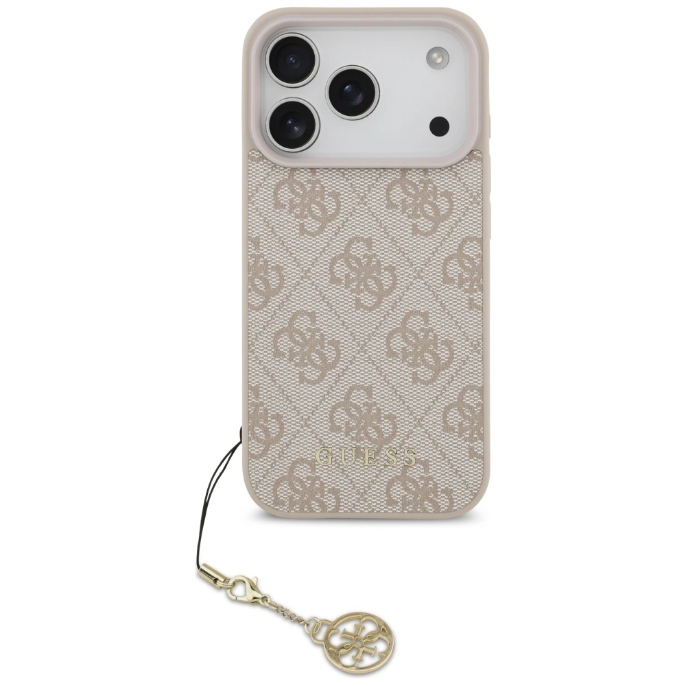 Kryt Guess 4G Charms Collection MagSafe Apple iPhone 17 Pro pink