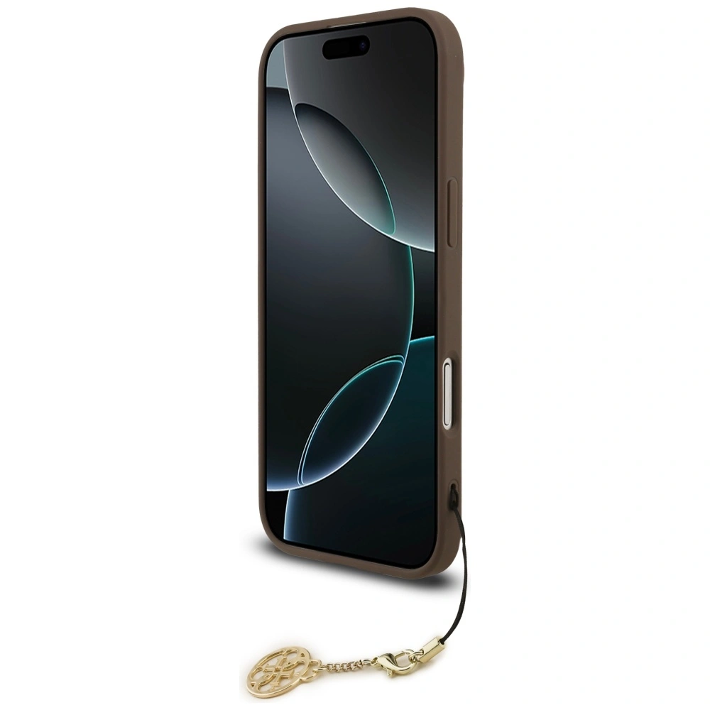 Kryt Guess 4G Charms Collection MagSafe Apple iPhone Air brown