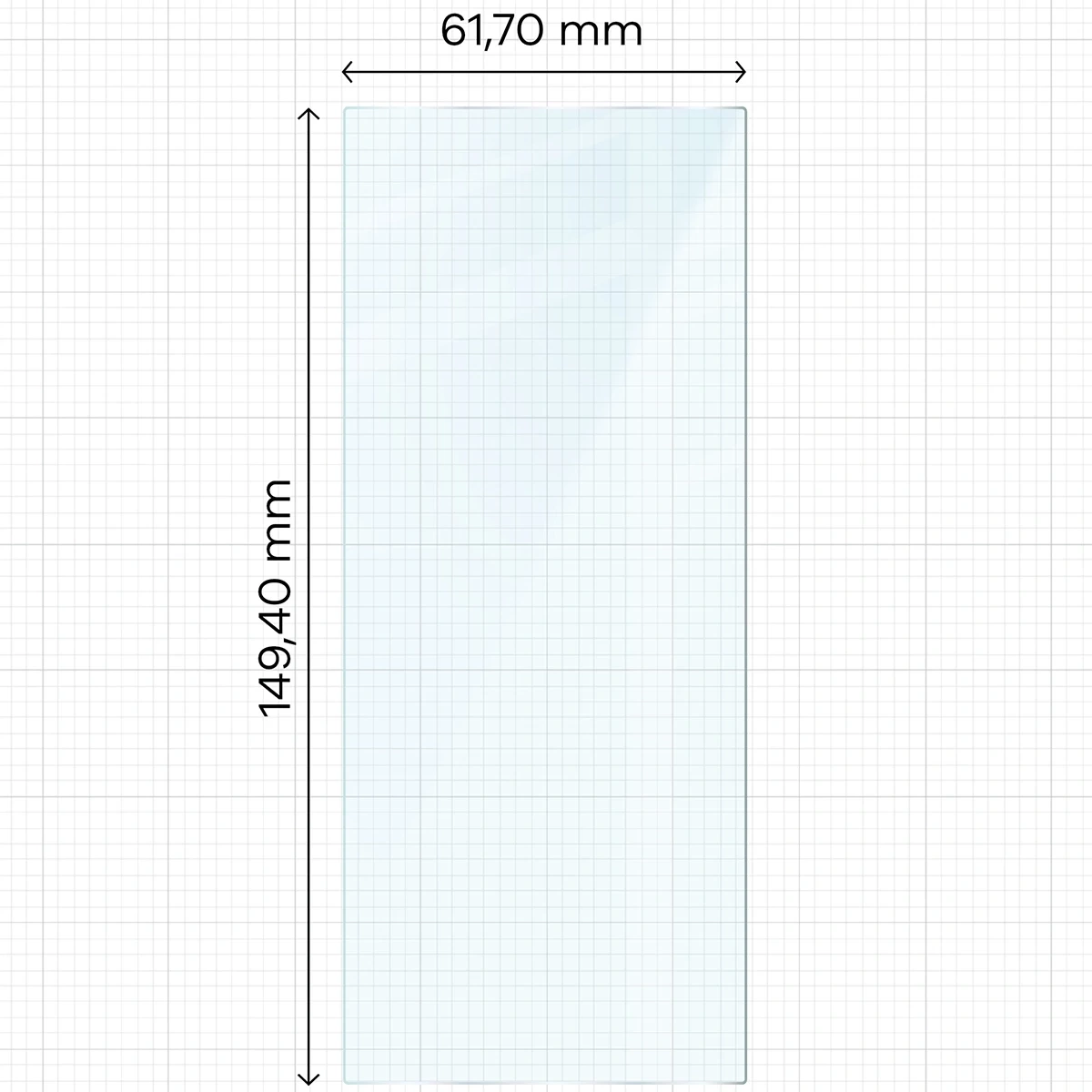 Ochranné sklo Bizon Glass Clear Duo Samsung Galaxy Z Fold6 [2 PACK]
