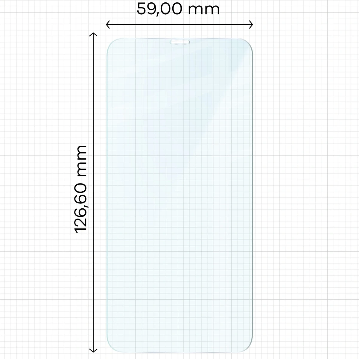Ochranné sklo Bizon Glass Clear Duo Apple iPhone 12 Mini [2 PACK]