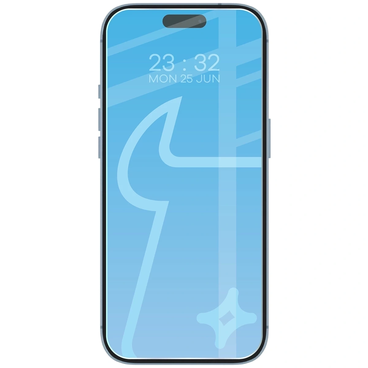Ochranné sklo Bizon Glass Clear Duo Apple iPhone Air [2 PACK]