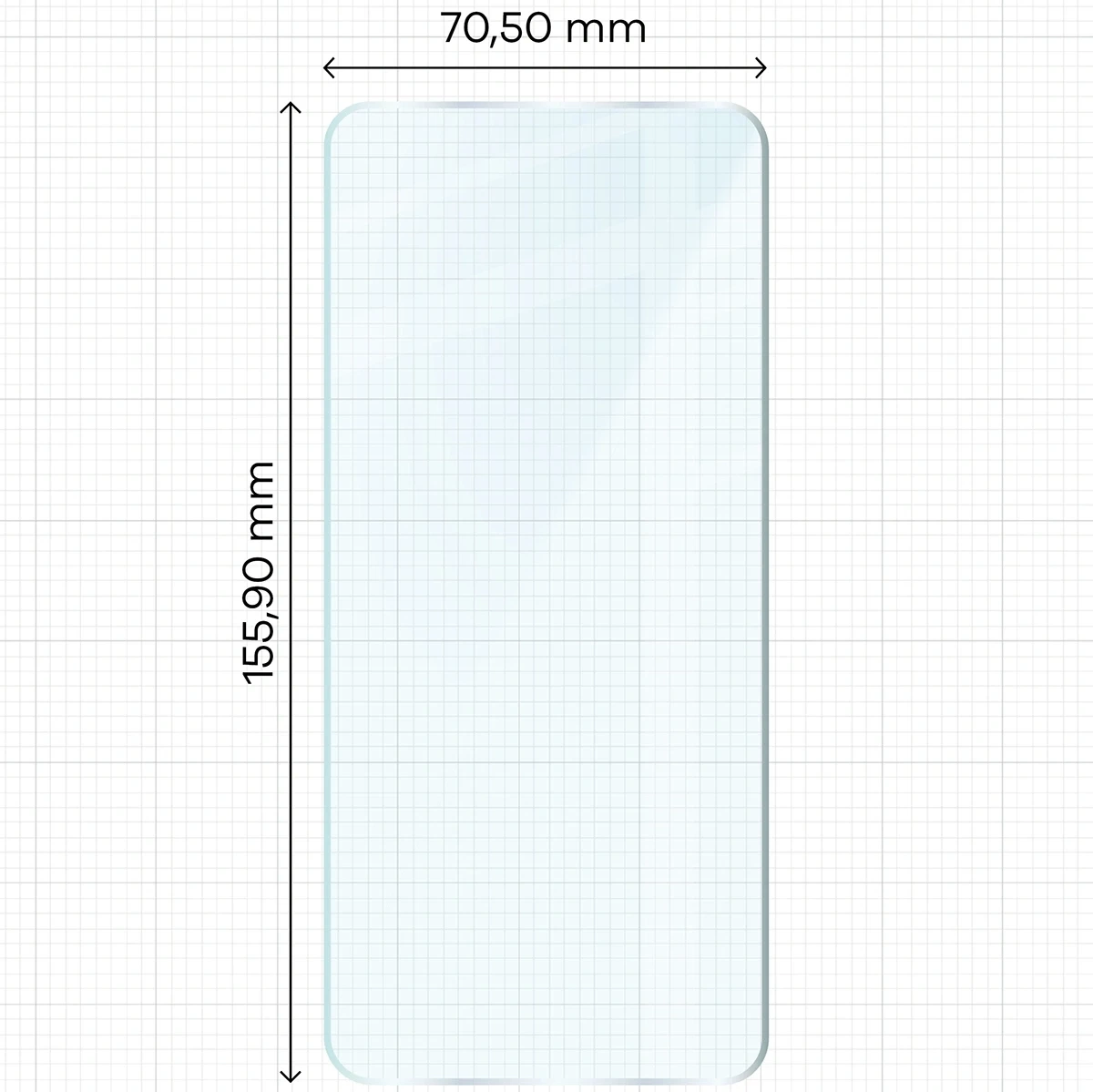 Ochranné sklo Bizon Glass Clear Duo Xiaomi Redmi Note 13 4G [2 PACK]