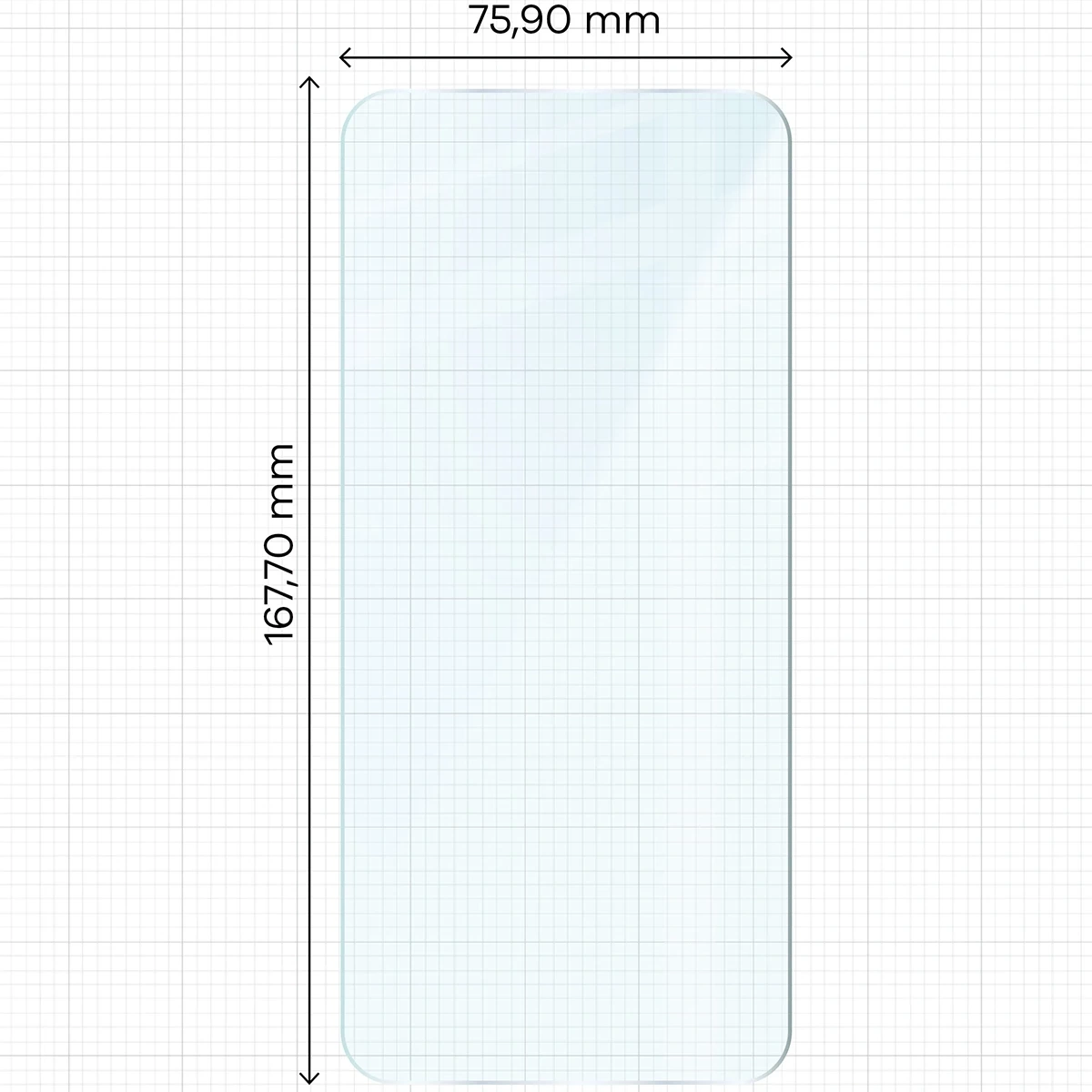 Ochranné sklo Bizon Glass Clear 2 Xiaomi Redmi 15C 4G / 5G / POCO C85 4G 173mm