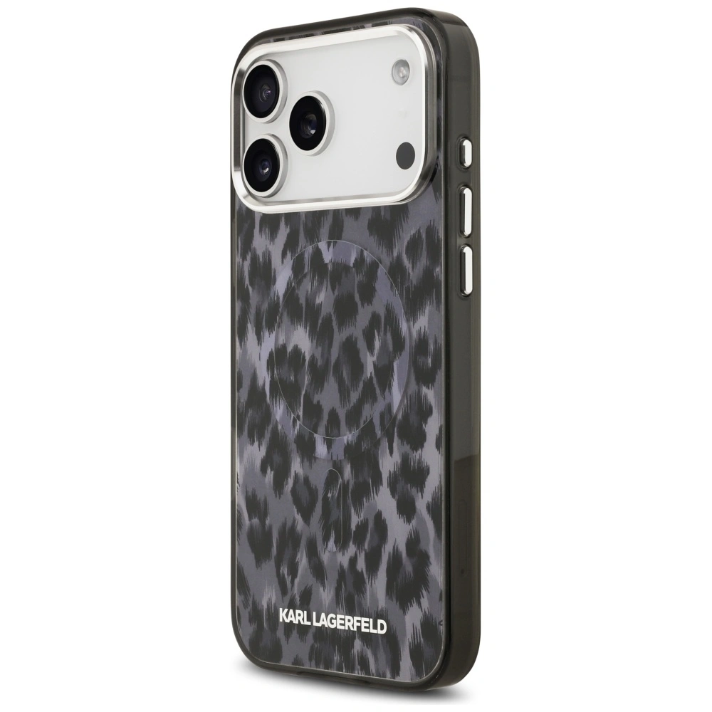 Kryt Karl Lagerfeld IML Leopard Pattern MagSafe Apple iPhone 17 Pro Max