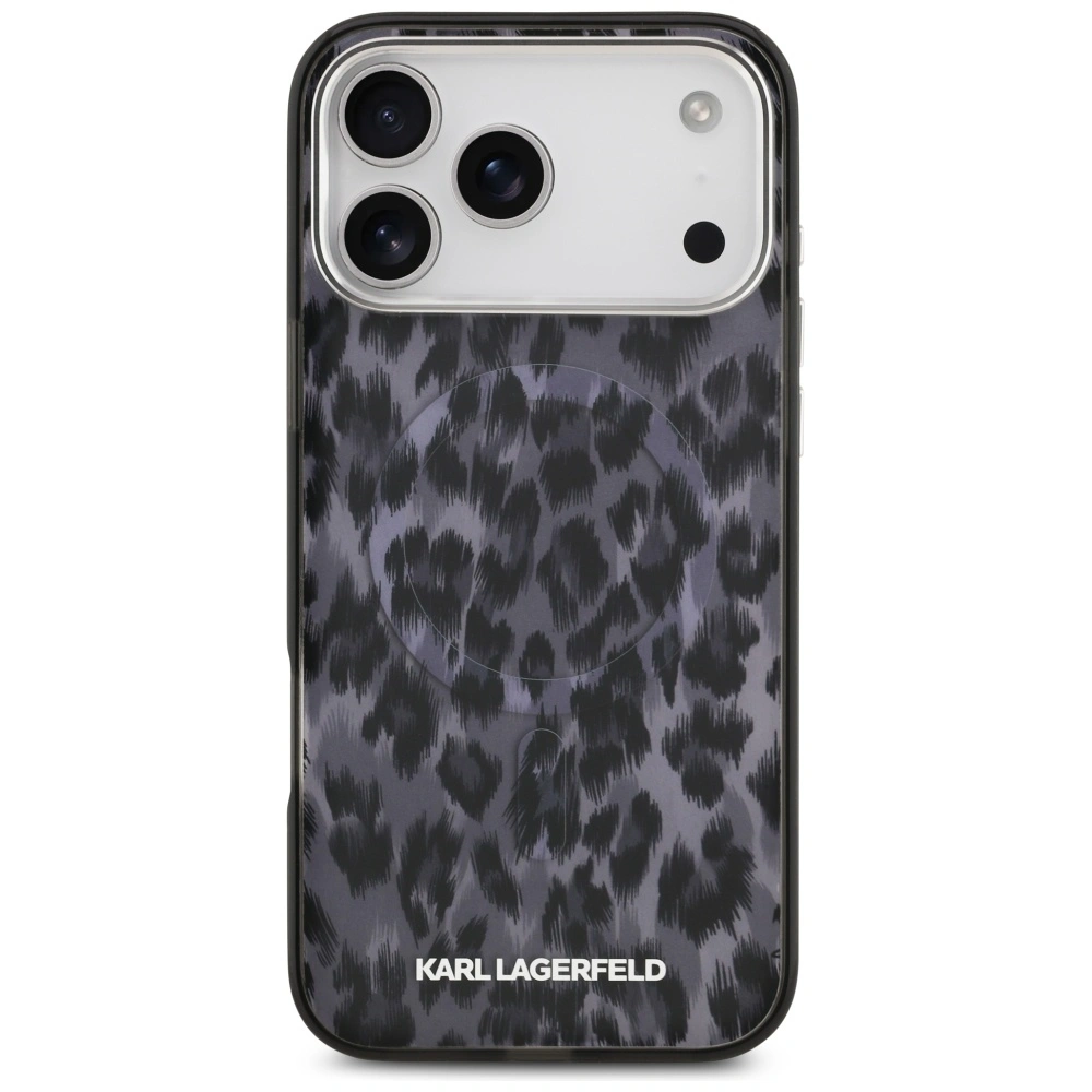 Kryt Karl Lagerfeld IML Leopard Pattern MagSafe Apple iPhone 17 Pro Max