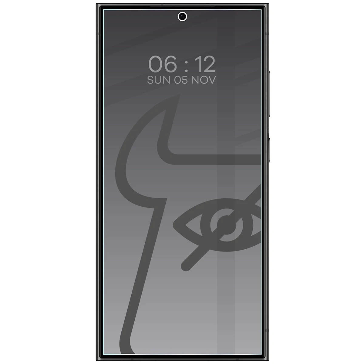 Ochranné sklo Bizon Glass Clear Shadow Samsung Galaxy S24 Ultra tinted [2 PACK]