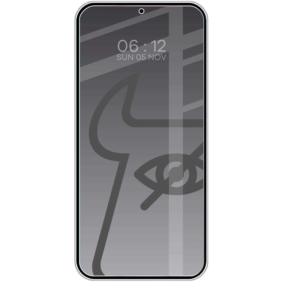 Ochranné sklo Bizon Glass Clear Shadow Samsung Galaxy S25+ Plus / S24+ Plus tinted [2 PACK]