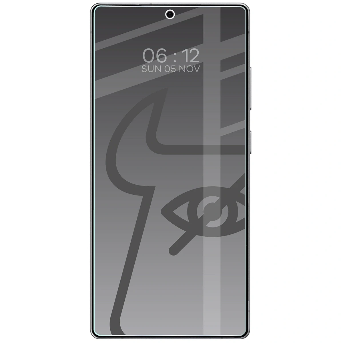 Ochranné sklo Bizon Glass Clear Shadow Samsung Galaxy S25 Ultra tinted [2 PACK]