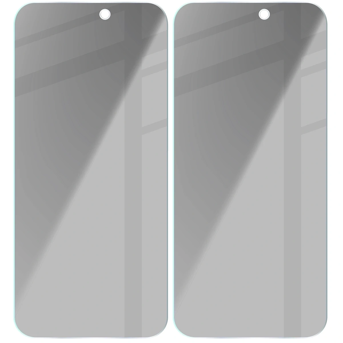 Ochranné sklo Bizon Glass Clear Shadow Apple iPhone 15 / 15 Pro / 16  tinted [2 PACK]
