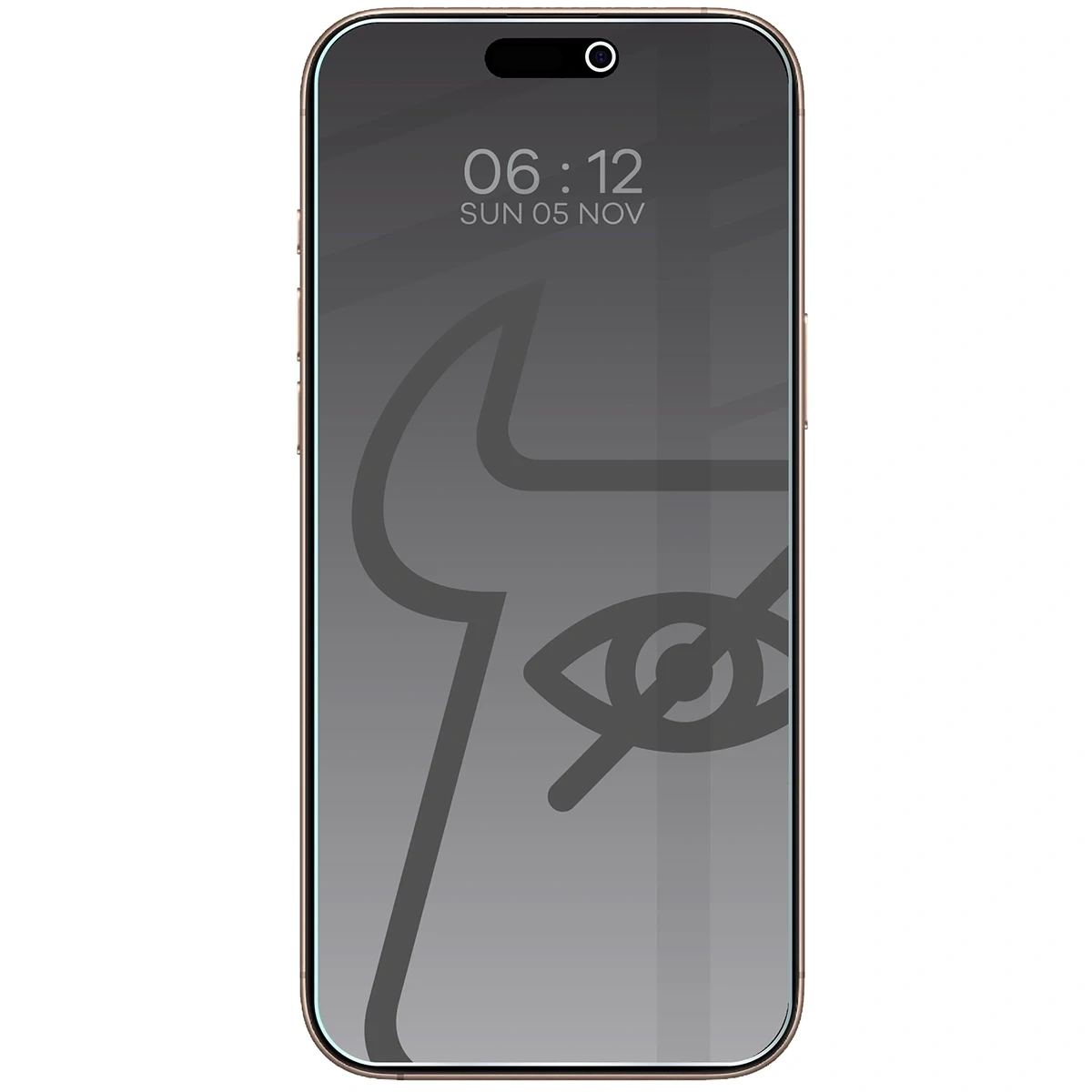 Ochranné sklo Bizon Glass Clear Shadow Apple iPhone 16 Pro Max tinted [2 PACK]