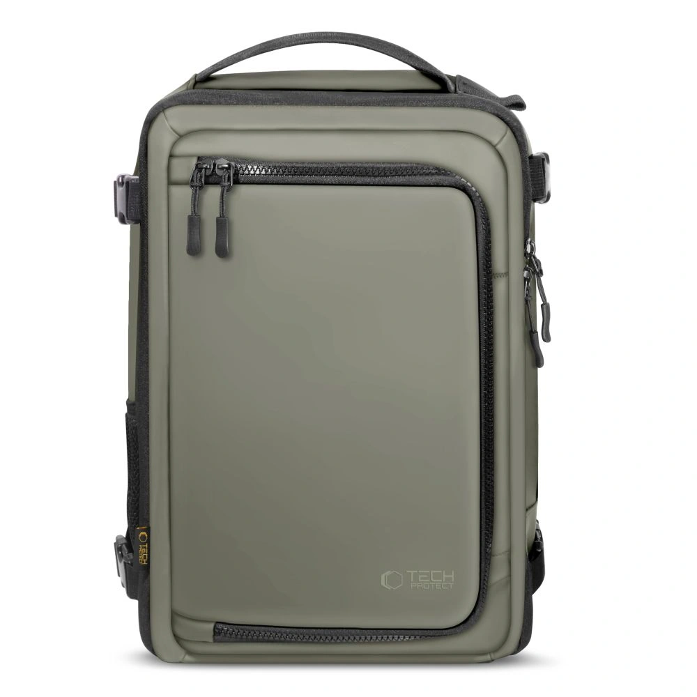 Kryt Tech-Protect Defender S50 Ryanair & Wizzair Travel Laptop Cabin Backpack 20L 40x20x25 Olive Green