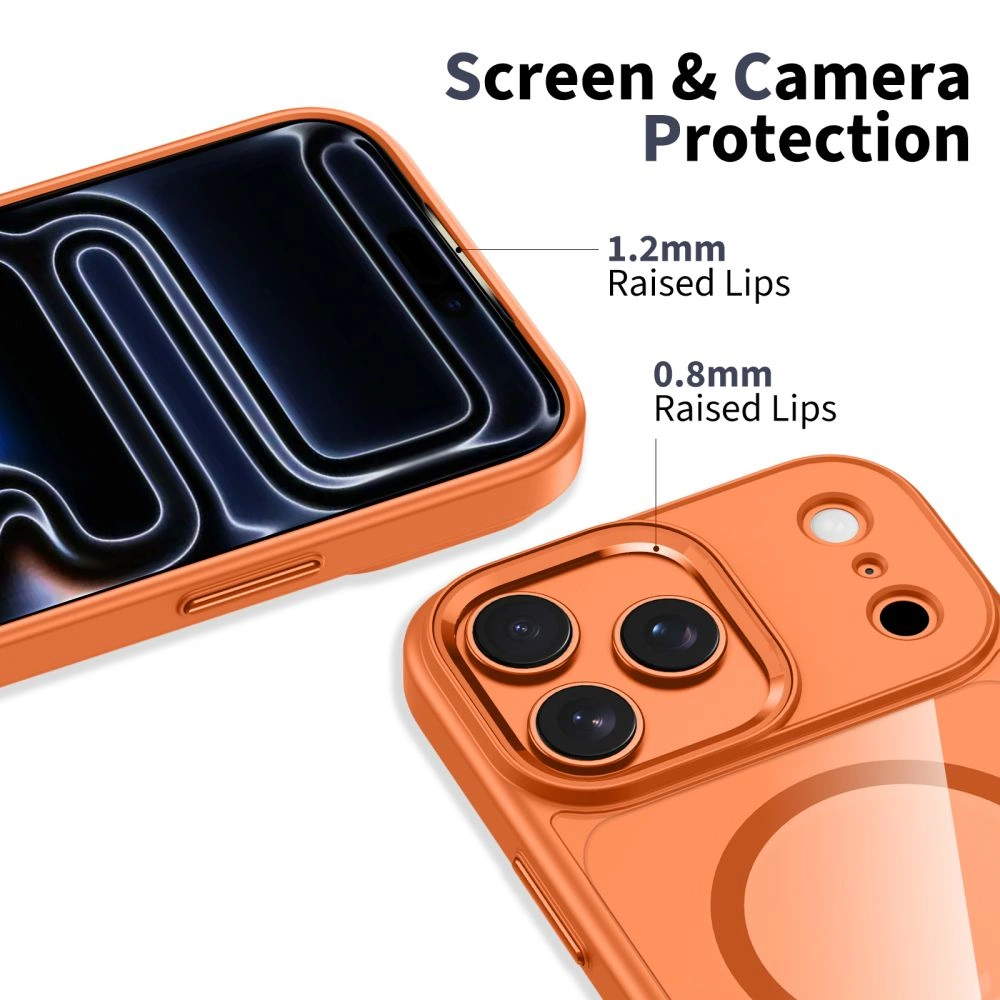 Kryt Tech-Protect MagMat MagSafe Apple iPhone 17 Pro Cosmic Orange/clear