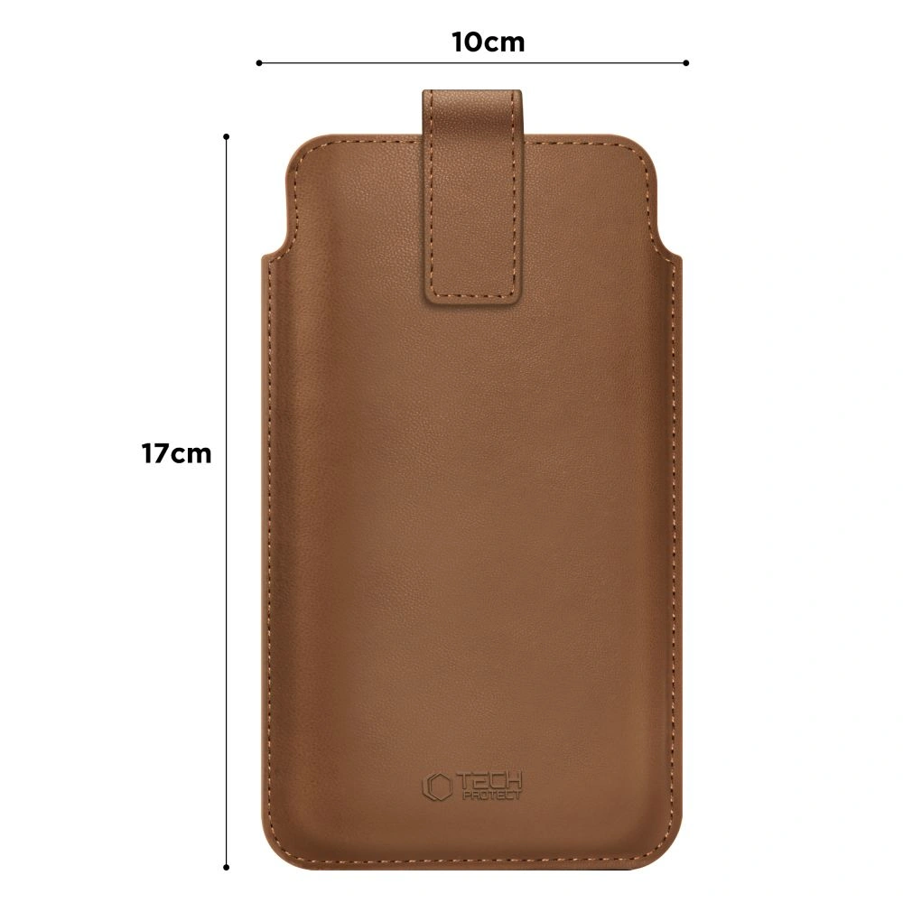 Kryt Tech-Protect SM65 Universal Phone Pouch 6.0-6.9 Inch Brown