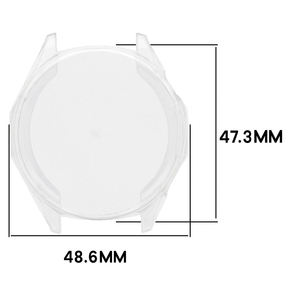 Kryt Bizon Case Watch Felipe Huawei Watch GT6 46mm clear
