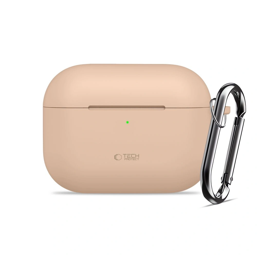 Kryt Tech-Protect Silicone Hook Apple AirPods Pro 3 Caffe Latte