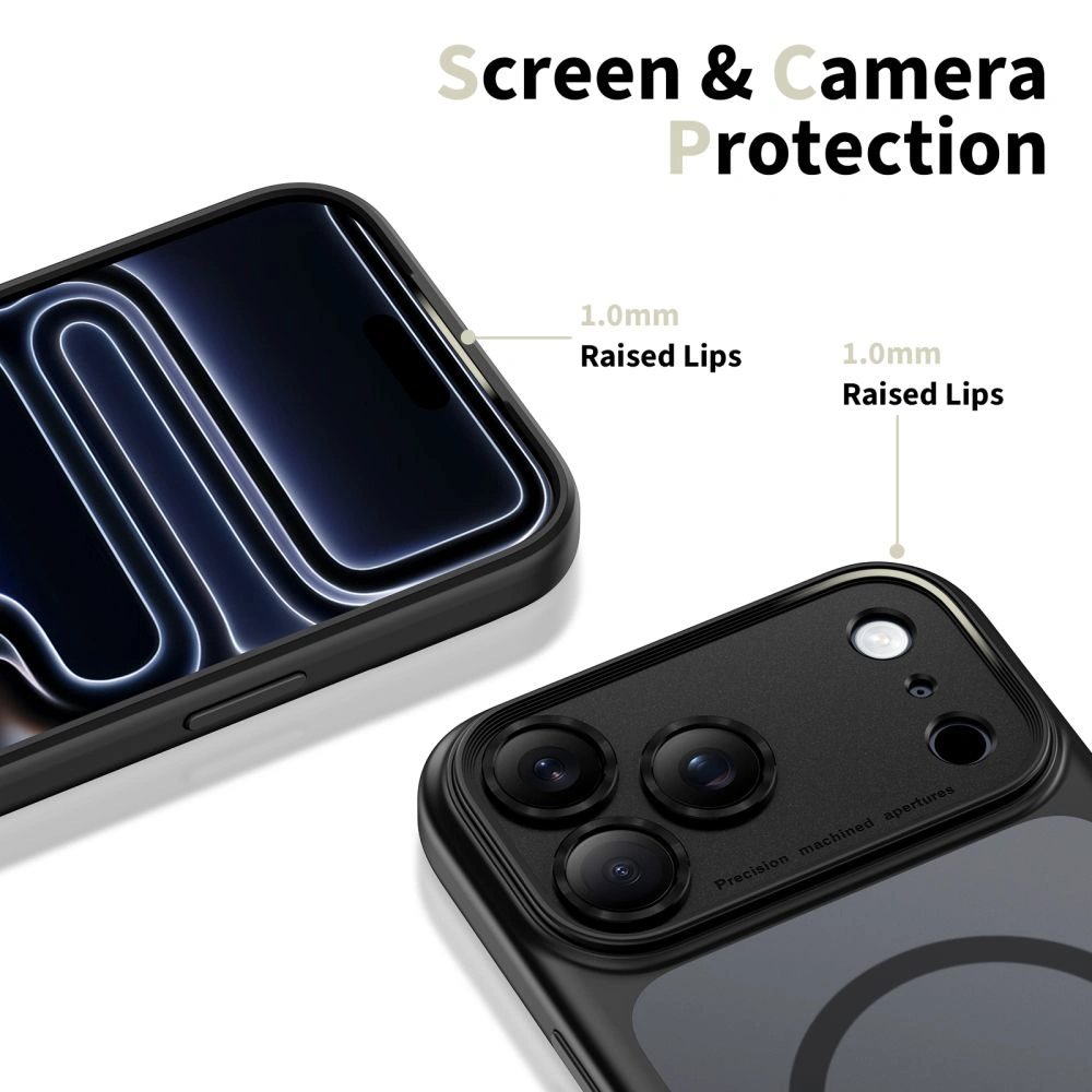 Kryt Tech-Protect Magpeak MagSafe CC Apple iPhone 17 Pro Max Matte Black