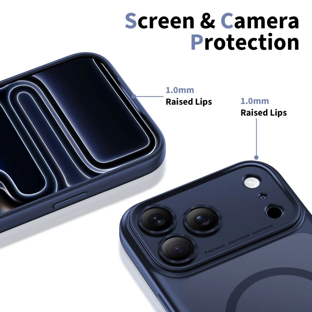 Kryt Tech-Protect Magpeak MagSafe CC Apple iPhone 17 Pro Max Matte Deep Blue