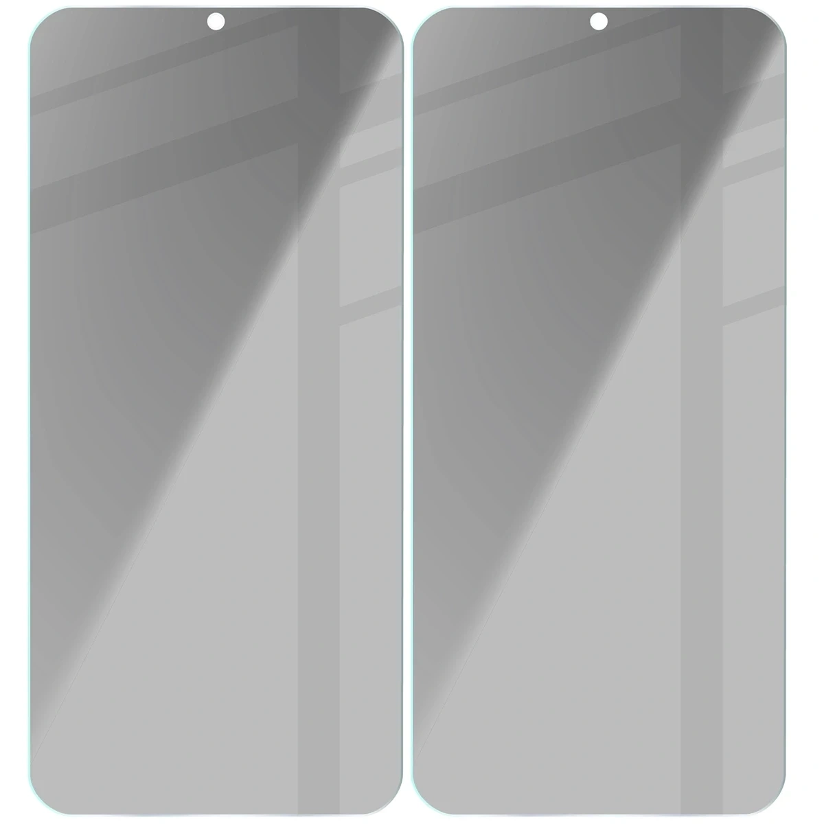 Ochranné sklo Bizon Glass Clear Shadow Duo Samsung Galaxy S25 / S24 tinted [2 PACK]