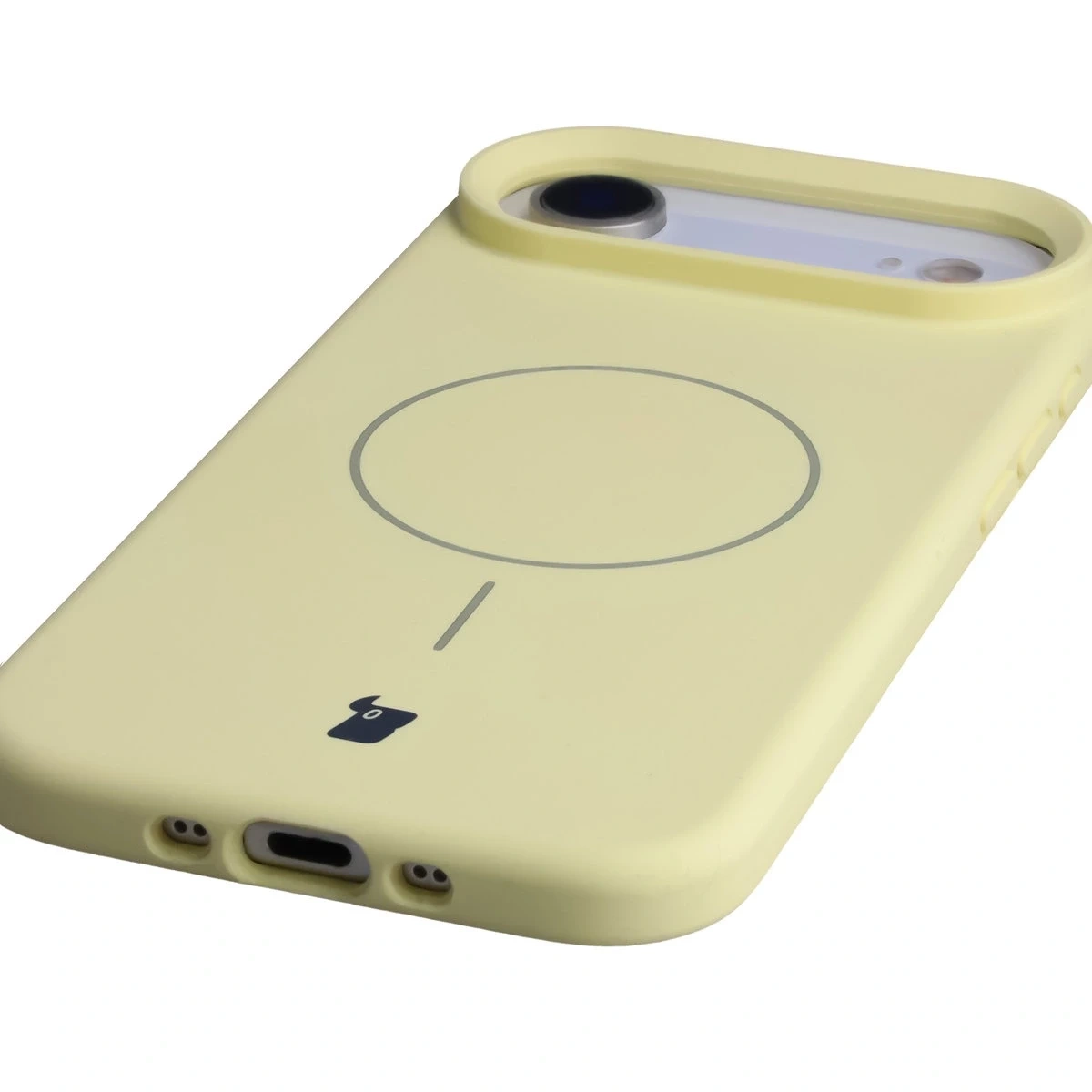 Kryt Bizon Soft Case Magnetic Apple iPhone Air light yellow