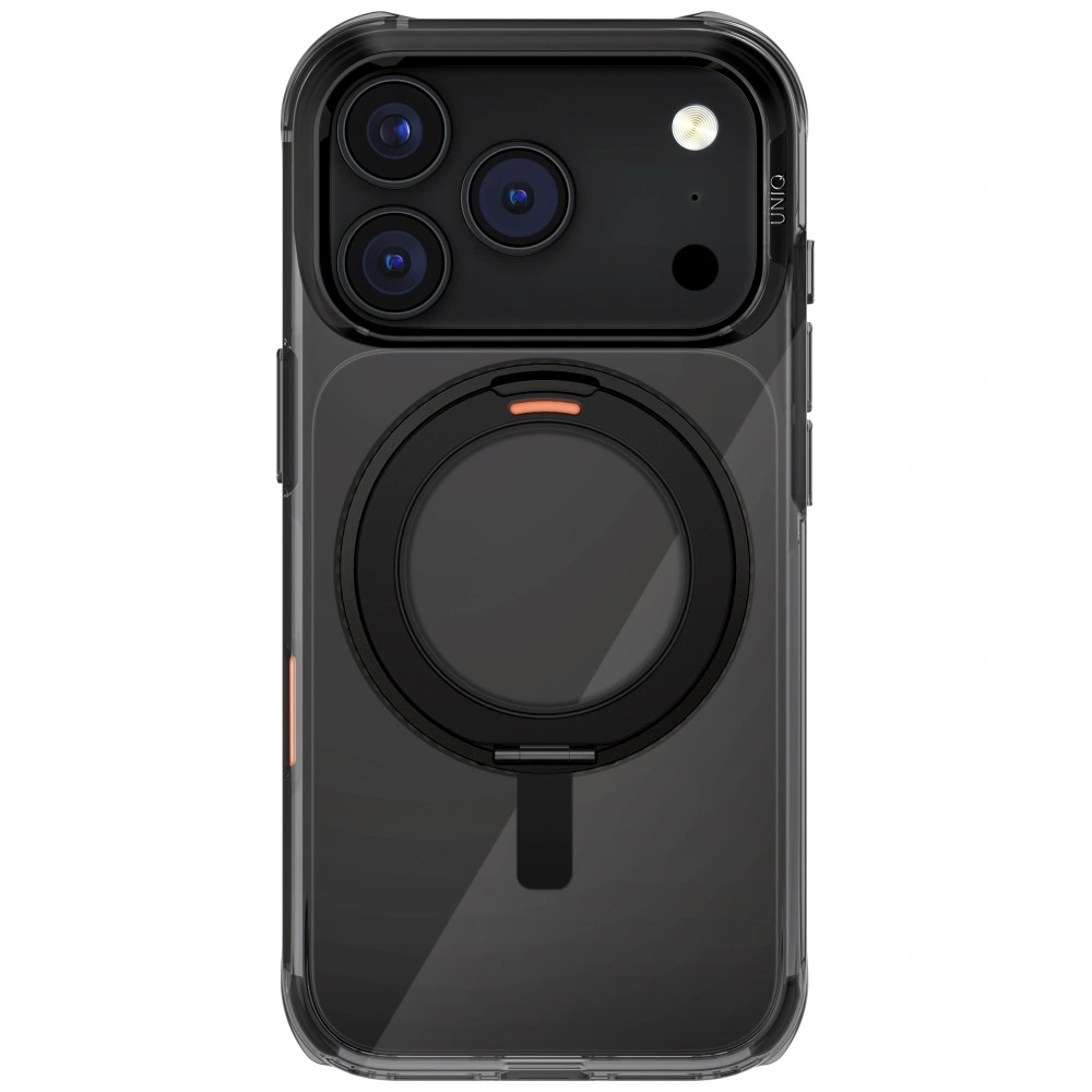 Kryt UNIQ Swivix Apple iPhone 17 Pro 360 Rotating Kickstand black