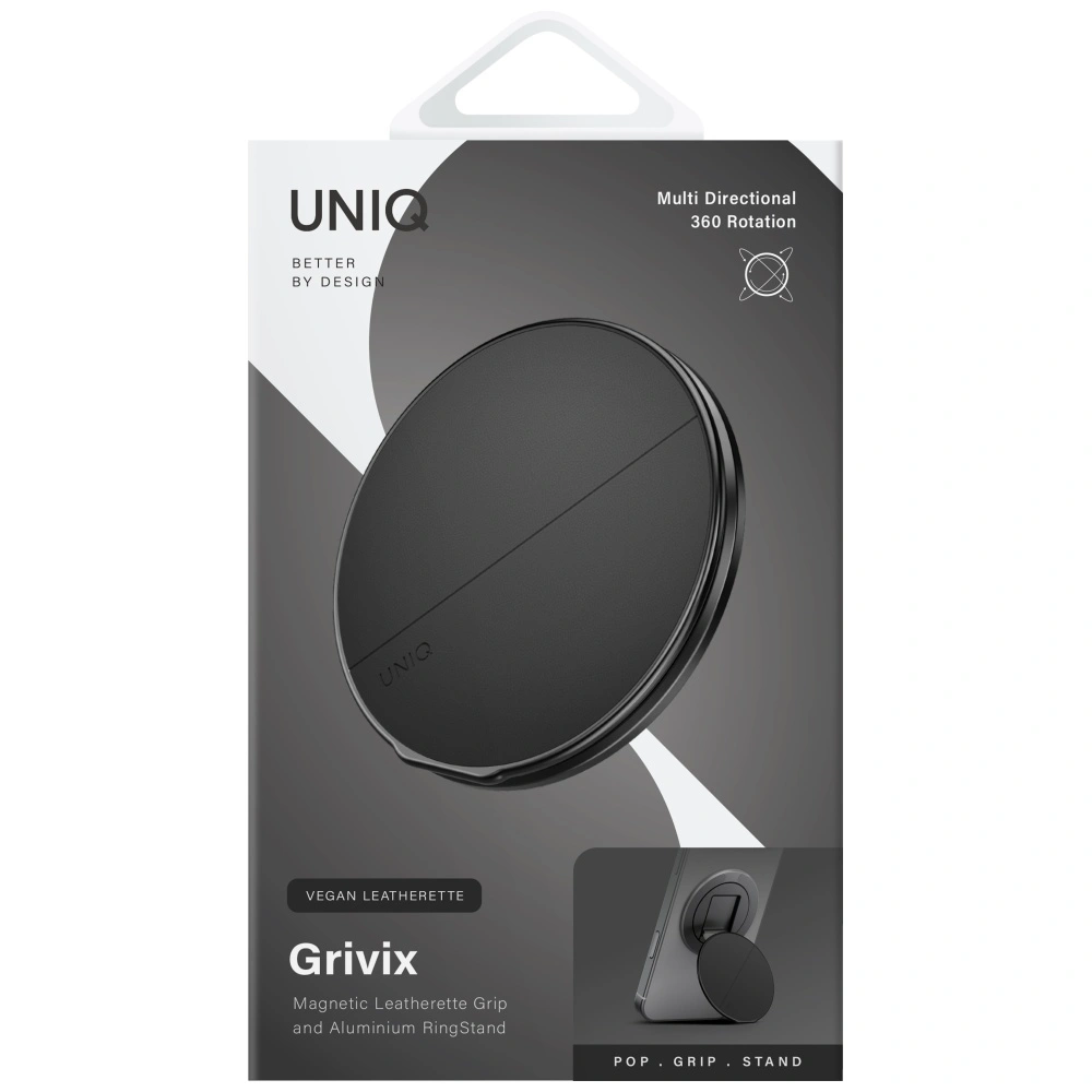 Kryt UNIQ Grivix Classic 360 Mount&Grip Stand black